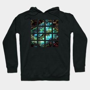 Circumfluent: Eyeluscious 02 (abstract digital painting) Hoodie